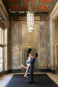 Downtown Detroit Fisher Building Engagement