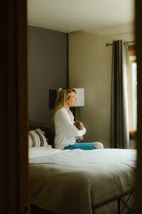 lifestyle newborn photos in winston-salem, nc