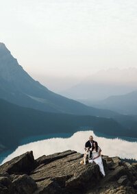 J + D - Banff Elopement - Allie Knulls Photography-27