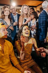 Luke and Ashley Virginia Indian Wedding Photographers
