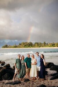 Homes Family Photo Session Tunnels Beach with Rainbows-2
