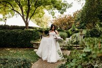 Best-Louisville-Kentucky-Wedding-Venues-Whitehall-bride-in-gardens
