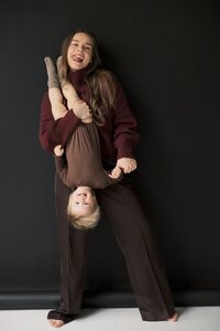 Boston Motherhood Photographer. Boston Motherhood Portraits. Boston Family Photographer. In studio motherhood portraits. Editorial Motherhood Portraits. North Shore Family Photographer. Deborah Zoe Photography.