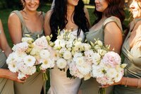 Floral photography during a Christchurch wedding