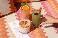Cocktail and beverage photography for a restaurant or hospitality brand