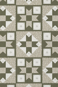 Faux Quilt Sage