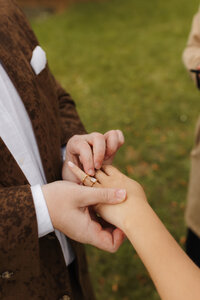 Elopement photographer capturing timeless photographs