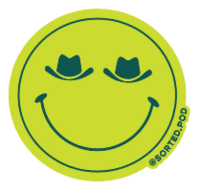smiley face sticker