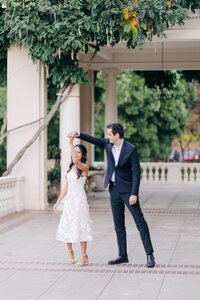 Luke and Ashley Virginia Indian Wedding Photographers