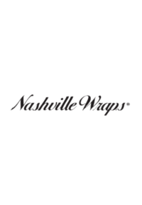 An ipad with a white background and the Nashville Wraps logo - Bloom by bel monili