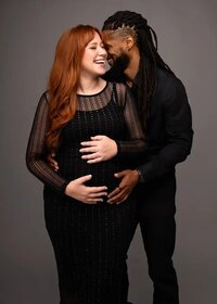 In studio maternity photos Rochester, MI