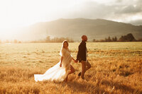 Maternity photo session in Christchurch at sunset