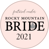 Rocky Mountain Bride 2021 featured vendor badge