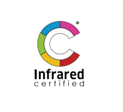 Multi colored logo for being Certified in infared thermal imaging technology