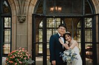 bride-groom-meadowbrook-garden-romantic