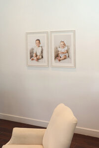 baby photos framed by south florida photographer