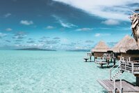 Luxury overwater bungalows in the Maldives, offering an exclusive and serene getaway.