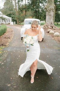 Rainy day burr mansion wedding