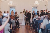 Wedding Ceremony at the White Room, St Augustine, FL | Wedding photos by Phavy Photography, Best St Augustine Wedding Photographers