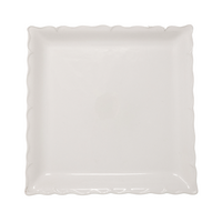 HANNAH Scalloped Platter