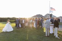 Tented South Dartmouth wedding at Salters Point. Deborah Zoe Photography.