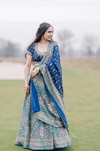 Luke and Ashley Virginia Indian Wedding Photographers