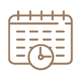 A graphic of a calendar and clock for Idit Sharoni. Contact her online therapy practice for online couples counseling, online marriage counseling, and other services.