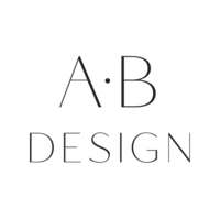 A.B Design Inc. Stacked Logo