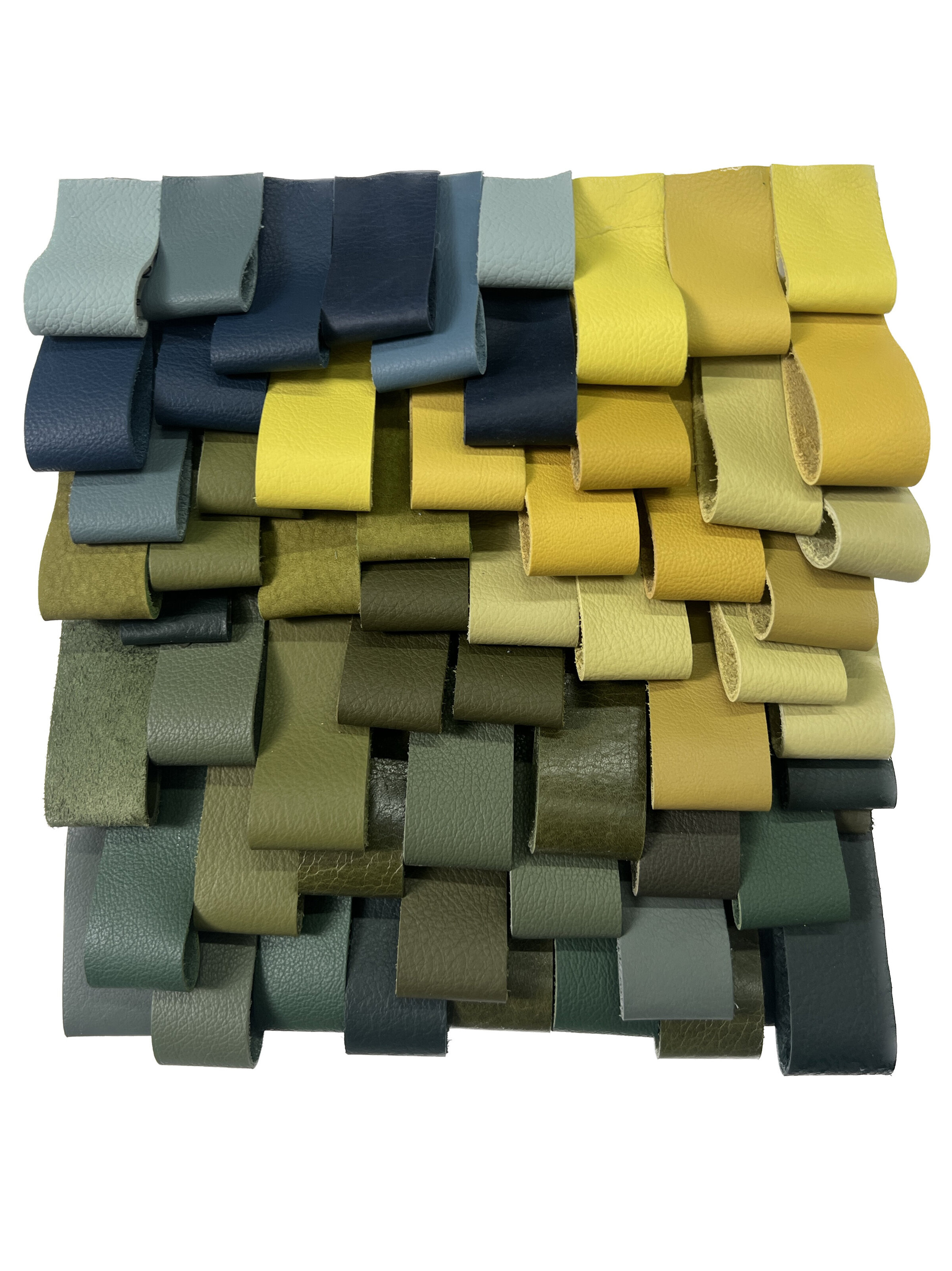 Emily-Mann,-Ink-and-Indigo,-Customizable-layered-leather-dimensional-wall-sculpture
