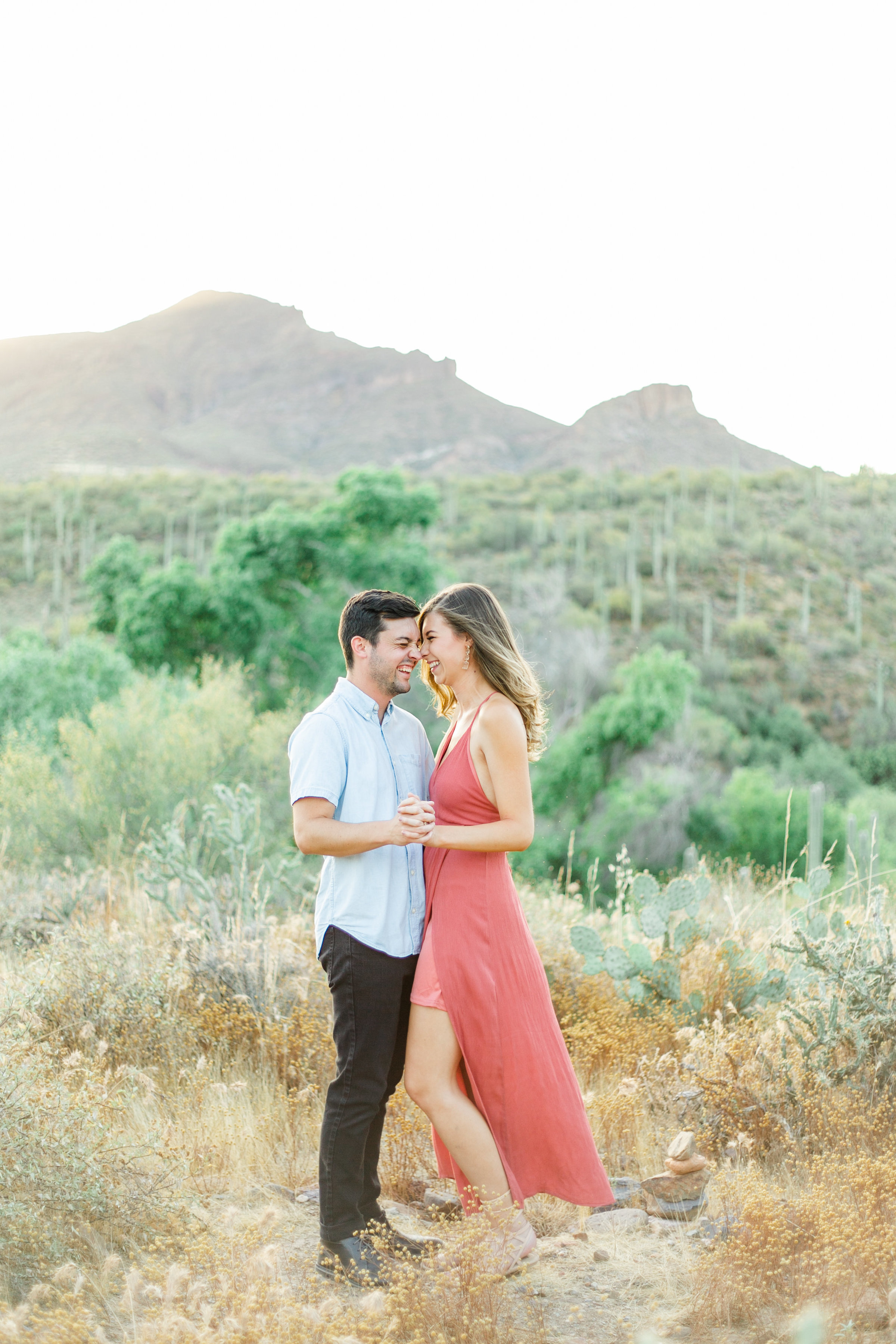 Karlie Colleen Photography - Arizona Desert Engagement - Brynne & Josh -152