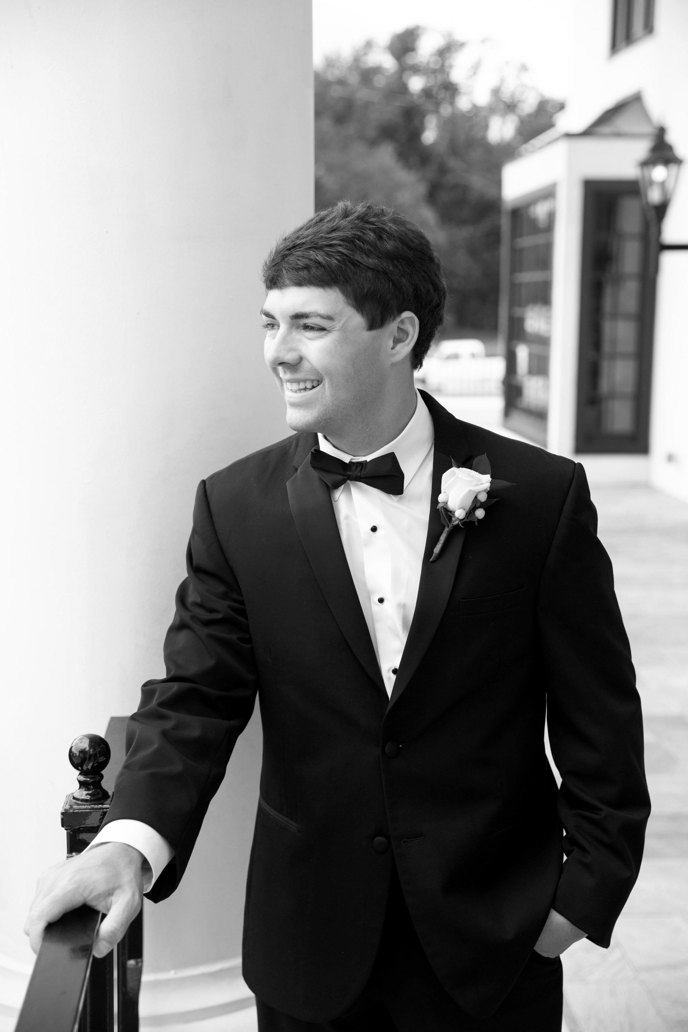 Groom at the White House Hotel in Biloxi