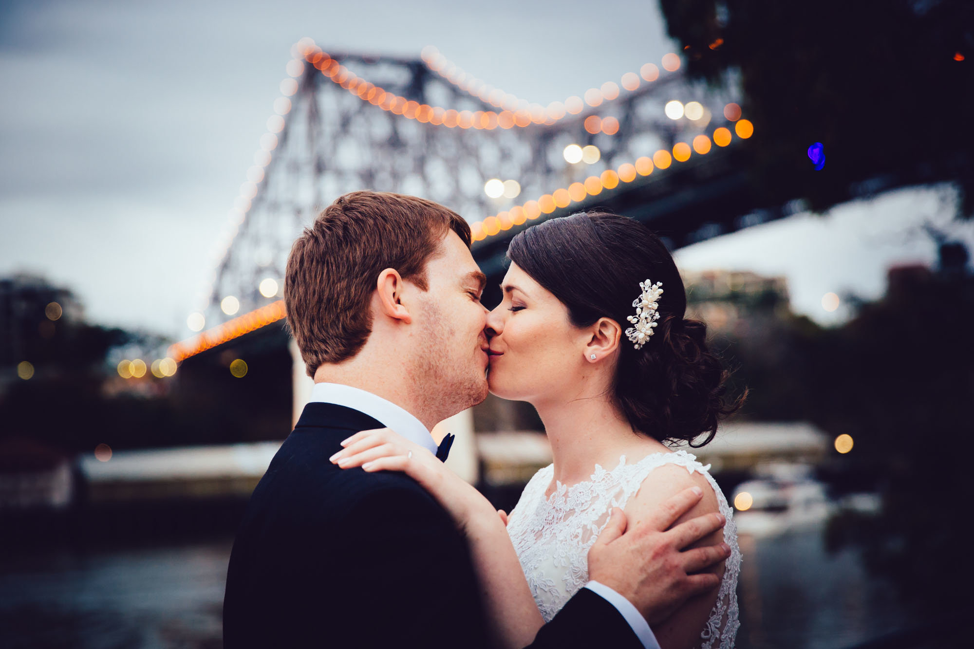 Dreamy Wedding Portraits Story Bridge Photography