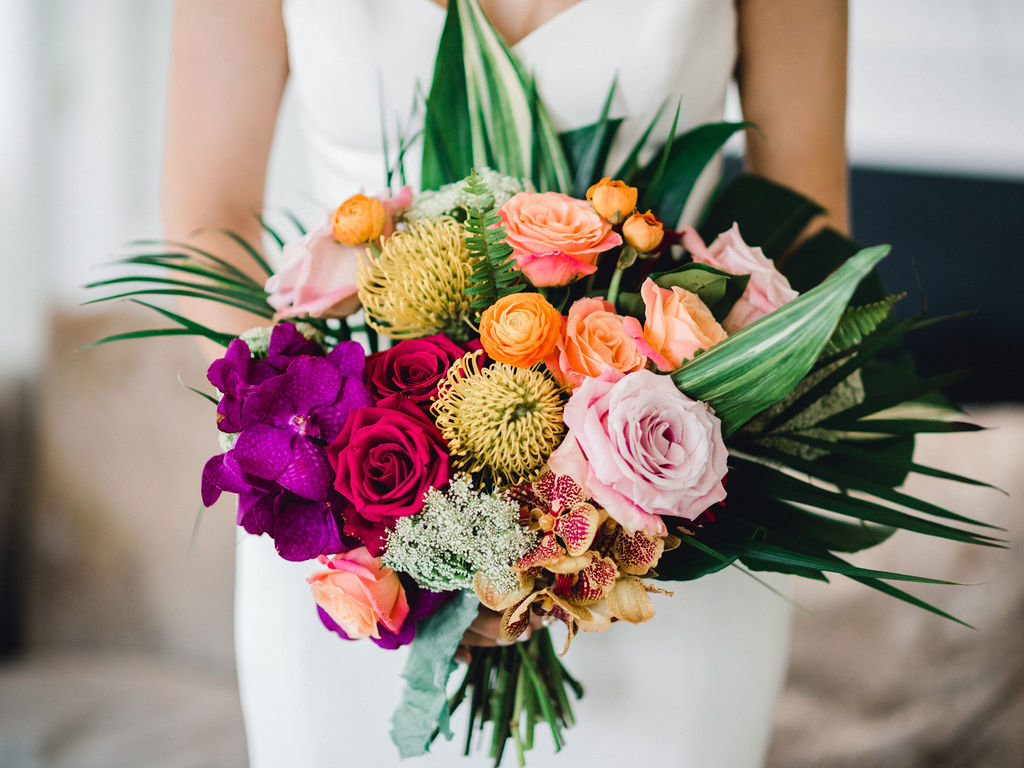 Bridal Bouquet Details Wedding Inspiration