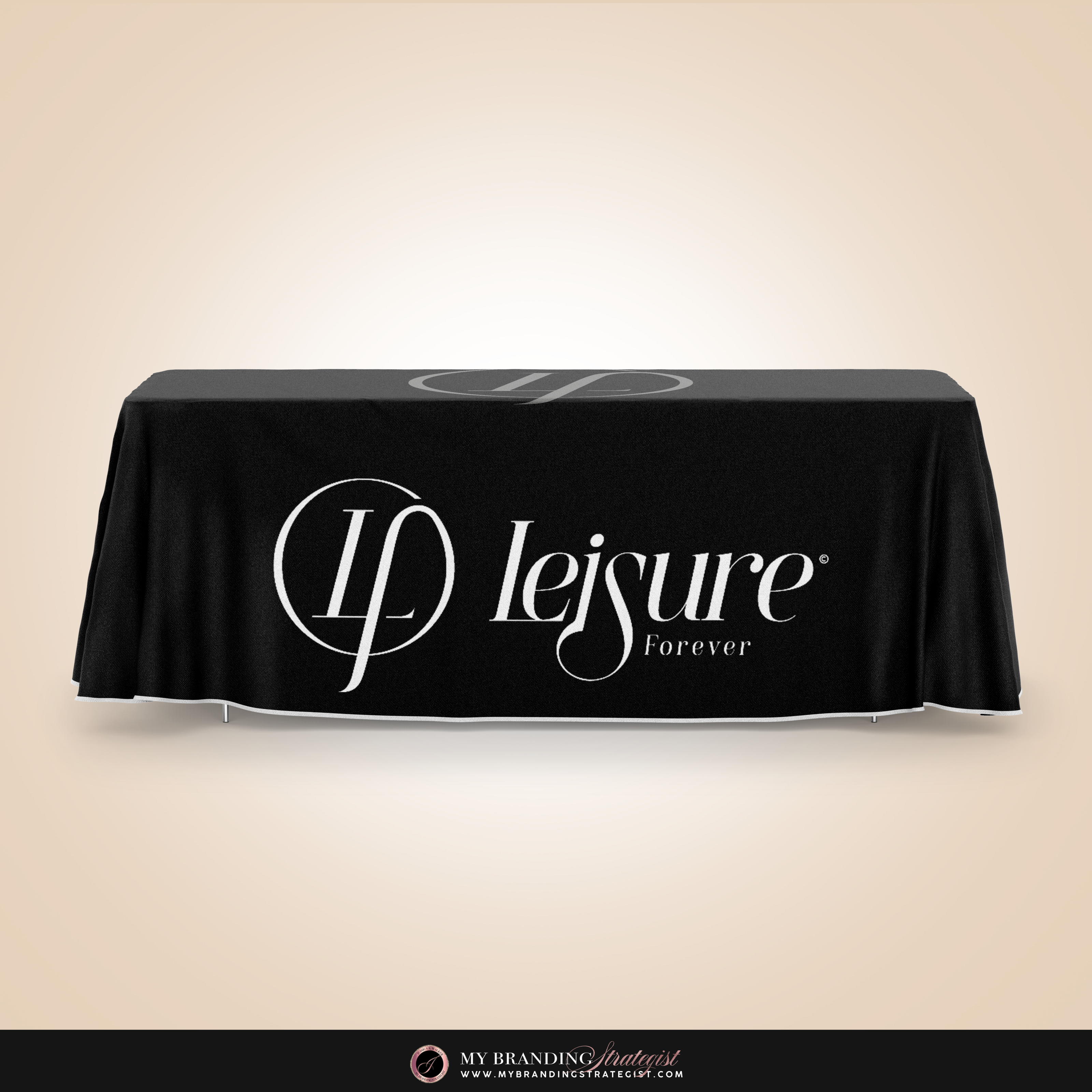 MOCKUP - TABLECLOTH - LEISURE FOREVER