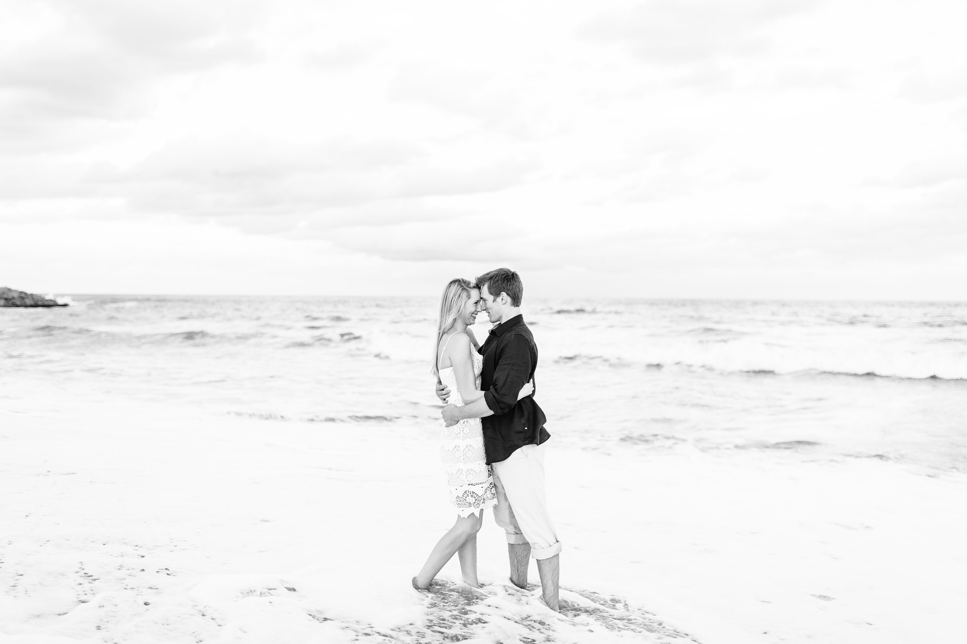 Wrightsville beach allows for breathtaking engagement photos