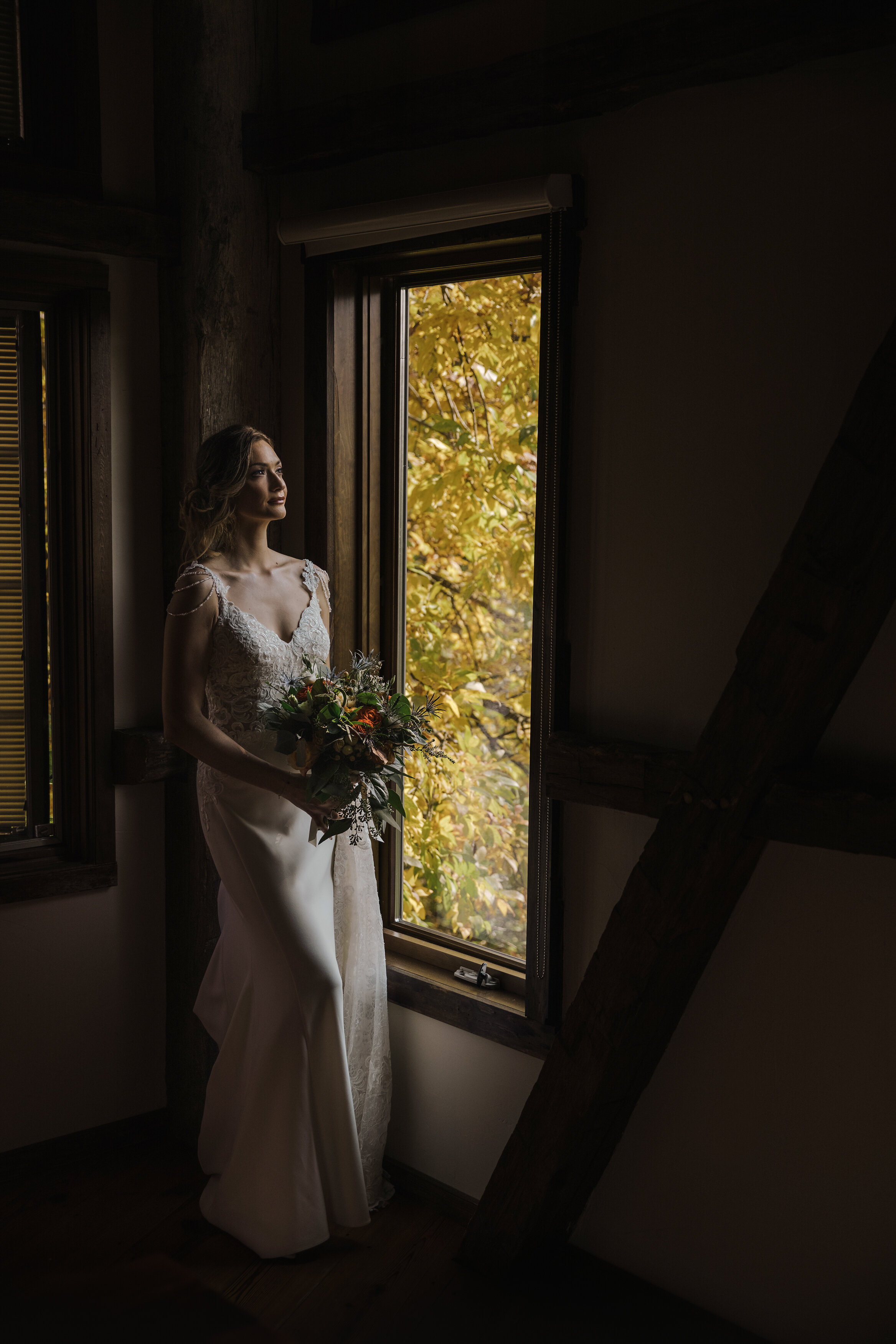 Beautiful bride gets pictures taken by the best wedding photographer in NJ