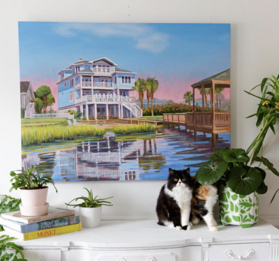 Live Wedding Painters | Ben Keys: Studio Cats