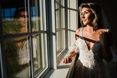 Bridal Portrait at the Westwind Hills wedding venue in Pacific, Missouri.