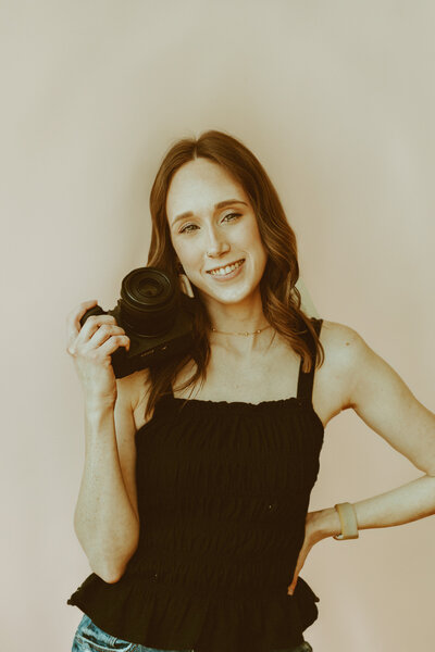 Morgan Parker, owner and photographer at Morgan Rose Photography and mentor
