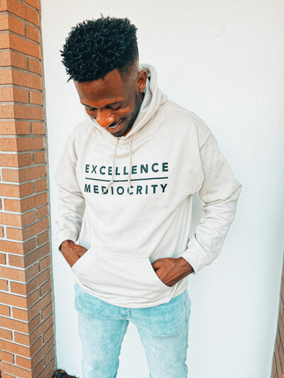 Charles Clark Excellence Over Mediocrity Hoodie