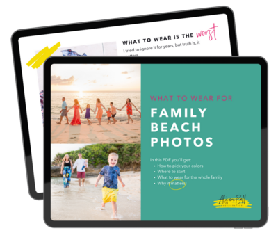 What to wear guide for hawaii family photos