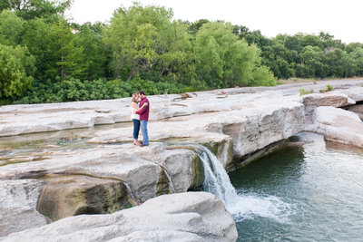 Favorite Engagement Photo Location Austin McKinney Falls