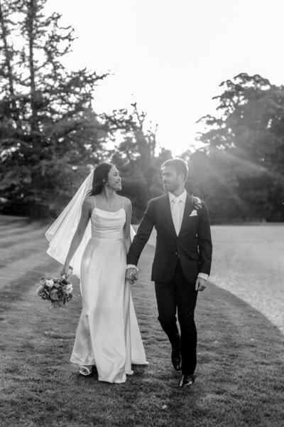 relaxed suffolk wedding talbooth house and spa bride groom