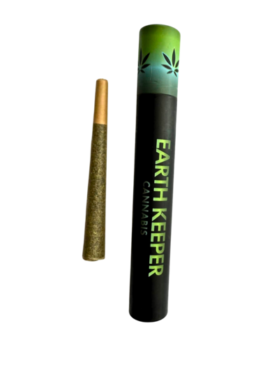 Earth Keeper Cannabis preroll made with premium Maine-grown flower.