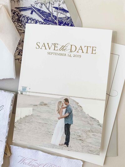 engagement photography as a save the date
