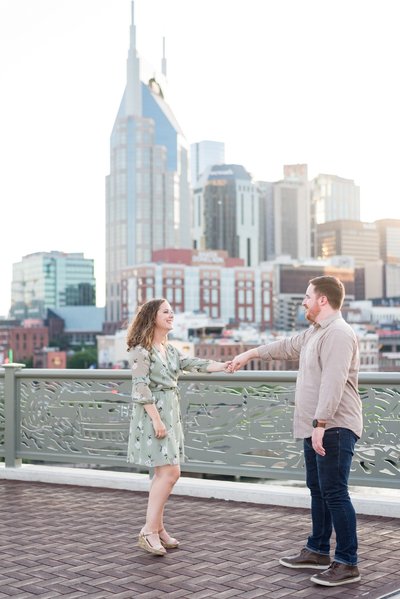 Downtown-Nashville-Pedestrian-Bridge-Engagement-Session-Nashville-Wedding-Photographer+3
