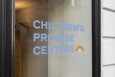 Window Sign Children's Promise Centers Kirtland Daycare Center