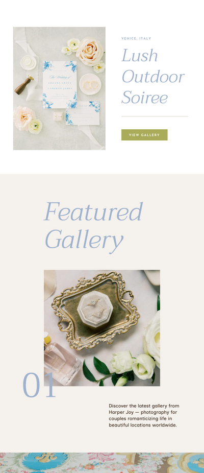 Flodesk Template, Flodesk Templates, Flodesk Templates for Photographers, Newsletter Templates for Photographers and Creative Small Businesses - With Grace and Gold - 4