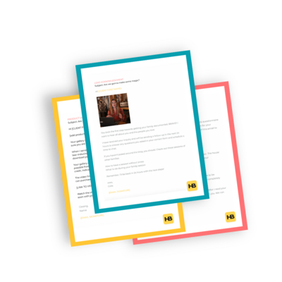 Honeybook Email Template