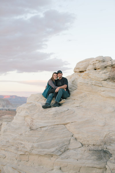 2018-02-18 Glen canyon look out point - Kori and Jared Photography-308